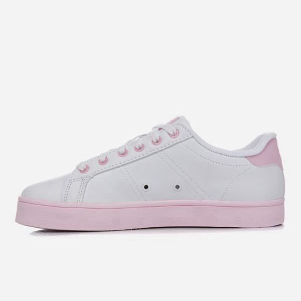 Fila Low Shoe Malaysia - Fila Court Deluxe For Women White / Pink,KRQA-14328